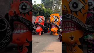 Ravan Kaise banta hai😱😨। making dushhera shortsvideo [upl. by Fernald]