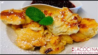 Kaiserschmarrn einfach selber machen  Original Rezept aus der Pfanne von unserm Alex aus Österreich [upl. by Yartnoed]