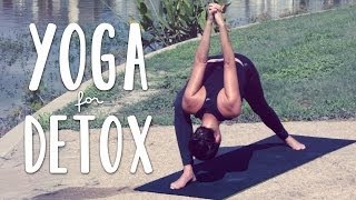 Detox Yoga  20 Minute Yoga Flow for Detox and Digestion [upl. by Jenei]