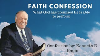 Faith Confession In Gods ability By Kenneth E Hagin [upl. by Eimaraj750]