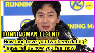 RUNNINGMAN THE LEGENDHow long have you two been datingPlease tell us how you feel nowENGSUB [upl. by Tlevesoor]