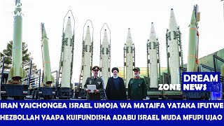 Habari za Dunia kutoka Idhaa ya Kiswahili ya Rdio Tehran Iran Hezbollah Iran waikalia kooni Israel [upl. by Anidam]