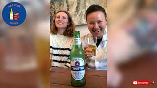 TSINGTAO 00 Non Alcoholic Lager REVIEW Zero Alcohol Beer Review [upl. by Jeffie285]