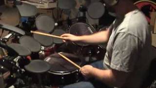 Presidents of the USA quotLIPquot Little Indian Princess Drum cover [upl. by Halona]