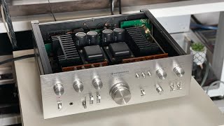 Kenwood KA7300  Legendary Amplifier  A Look Inside  Part 2 [upl. by Gianni]