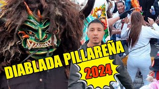 DIABLADA PILLAREÑA 2024 LA MEJOR FIESTA DEL ECUADOR EN AÑO NUEVO Tungurahua [upl. by Mannie]