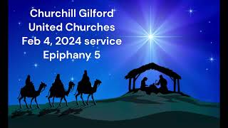 Feb 4 2024 service Epiphany 5 [upl. by Harcourt]