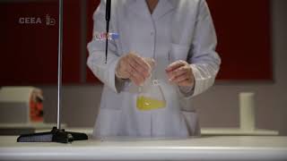 REDOX TITRATION IRON 2 WITH POTASSIUM PERMANGANATE [upl. by Lucius391]