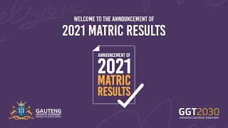 GAUTENG ANNOUNCEMENT OF 2021 MATRIC RESULTS [upl. by Bringhurst]