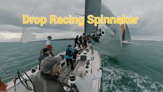 How to Drop a Spinnaker amp Round a Mark in the Race [upl. by Ayrolg]