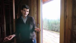 Installing European Passive House Windows 005 Interior Air Sealing [upl. by Eelarat478]