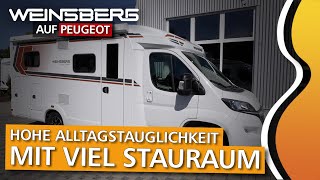 WEINSBERG Pepper 600 MEG  SONDERMODELL Edition PEPPER auf PEUGEOT  Wohnmobil Vorstellung [upl. by Aleicarg]