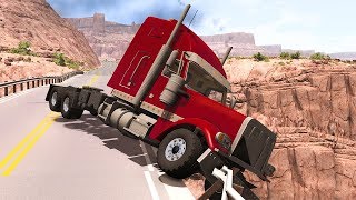 Collapsing Bridge Pileup Car Crashes 4  BeamNG DRIVE  SmashChan [upl. by Riada896]