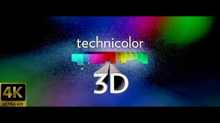 Technicolor 3D Logo 2010 3D 4K FTD1327 [upl. by Emanuel465]