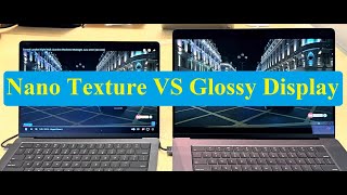 Nano Texture VS Glossy Display  Apple M4 Macbook Pro 2024 [upl. by Adniral791]