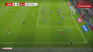 AZ Alkmaar vs Nijmegen  NETHERLANDS Eredivisie  eFOOTBALL PES21 Gameplay PLSL 421 [upl. by Atnauqal]