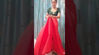 Nauvari saree draping saree maharashrian ashortaday nauvarisaree [upl. by Sivi185]