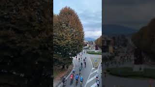 GRAN FONDO FELICE GIMONDI partenza di 2000 cicloamatori da Cantù allalba [upl. by Middendorf382]