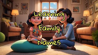 Learning Family names 💯😍 [upl. by Cressy844]