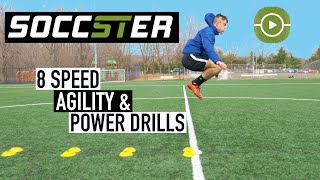 8 Exercises to Improve Speed Agility amp Power [upl. by Airdna852]