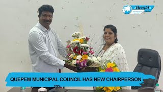 Quepem Municipal Council has new Chairperson [upl. by Trinette908]