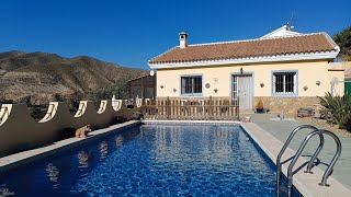 Property for Sale Spain Villa Sprite 189500 Euros Arboleas Almeria [upl. by Tnecillim]