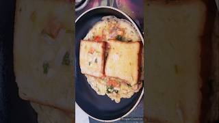 Simple and easy Breakfast Recipe bread breakfast breadrecipe shorts [upl. by Robina898]