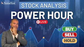 🔴 LIVE Stock Analysis Power Hour  VectorVest [upl. by Aratal]