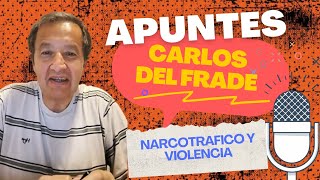 Narcotráfico y violencia ✍️ Los apuntes de Carlos del Frade [upl. by Gonzalez]