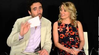 Allan Hawco and Krystin Pellerin answering fans questions [upl. by Ignace]