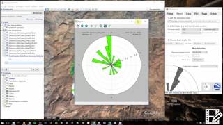 Geolokit howto6 rose diagrams amp stereonets [upl. by Shandee]