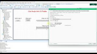 Lập trình HMI Flexem với các thuộc tính của IO Fields [upl. by Akihsan]