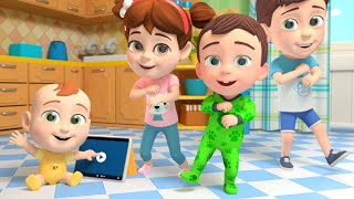 Ram Sam Sam Baby Plays with Buttons  Lalafun Nursery Rhymes amp Kids Songs [upl. by Mirabel]