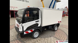 781775 GOUPIL G5 ELECTRIC UTILITY VEHICLE UTV BOX VAN 2020 WHITE 14942KM LHD [upl. by Orran350]