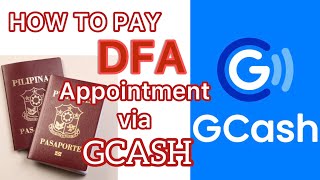 How to pay DFA Appointment via GCASH  Easy Tutorial  Ayen Keith [upl. by Euqinahs]