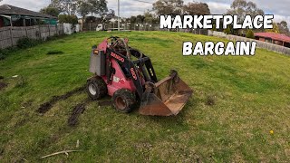 Fixing 1000 Mini Skid Steer off Marketplace Dingo 950P [upl. by Noyk]