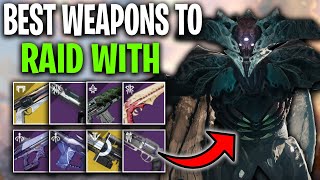 15 GREAT Weapons To Make Raiding Easier In Destiny 2  Raiding For Dummies  Season of the Wish [upl. by Adiehsar962]