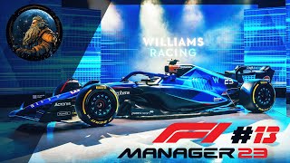 F1 Manager 2023  Préparation pour Imola les essais sont top   Williams Racing S1  13 [upl. by Ollehto]