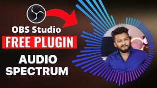 How To Use The Audio Visualizer Audio spectrum In OBS  Live streaming Waveform Effects Using OBS [upl. by Enecnarf]