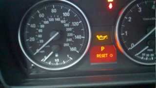 BMW 3 Series E90 Oil Service Reset Reset Service Light DIY Full Reset Procedure [upl. by Aynnat]