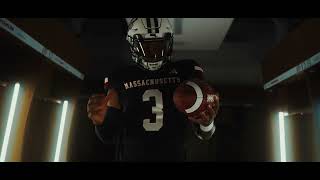 Massachusetts Football Black Uniform Reveal [upl. by Forelli360]