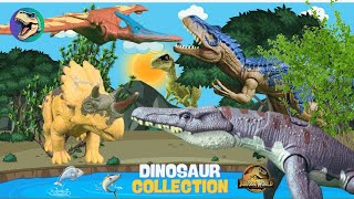 More Dinosaur Mattel Collection  Sinotyrannus  Indominus Rex Herrerasaurus [upl. by Negah]