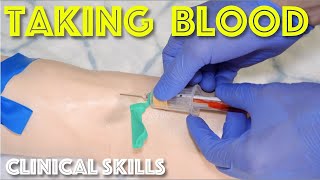 How To Take Blood Like A Pro  Venepuncture Explained  Clinical Skills  Dr Gill [upl. by Drofnats]