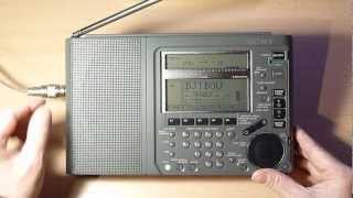 Sony ICFSW77  The best portable shortwave radio [upl. by Rillings]