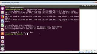 How To Ping With Python [upl. by Mohandas150]