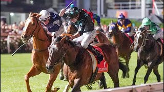 OKITA SOUSHI fended off SERPENTINE’s attack and won the Moonee Valley Gold Cup G2 [upl. by Shelton523]