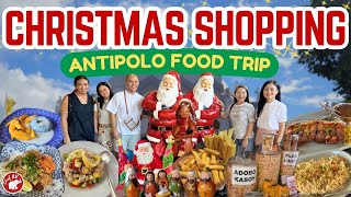 CHRISTMAS SHOPPING amp FOOD TRIP IN ANTIPOLO CITY  Team Chef RV [upl. by Nacul]