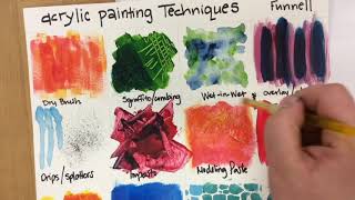 Acrylic Painting Techniques [upl. by Joiner393]