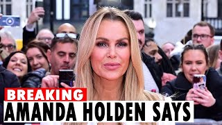 Amanda Holden says its in my will as she shares unusual final wish for her funeral [upl. by Llehcsreh]