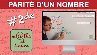 Déterminer la parité dun nombre 1  Seconde [upl. by Anyl]